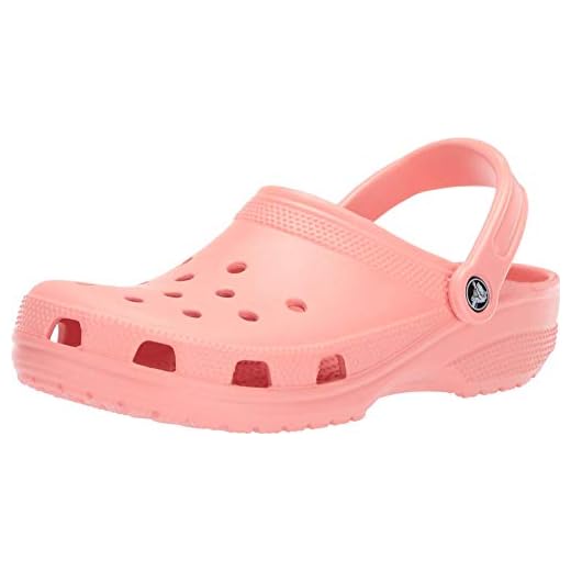 Crocs Classic, Sabot Unisex Adulto, Rosa (Melon), 39/40 EU