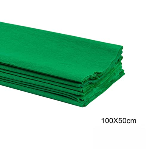 USHOBE 10 peças de papel de seda colorido de qualidade, papel de embrulho de presente, papel de seda