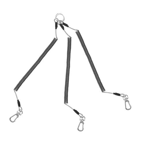 balacoo Elastic Lanyard Retractable Tool Kayak Retractable Tool Fishing Lanyard Clips