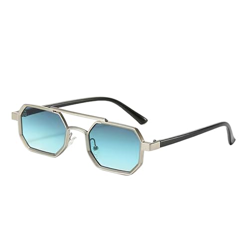 Lunettes de soleil vintage pour femmes à la mode avec verres fumés ovales