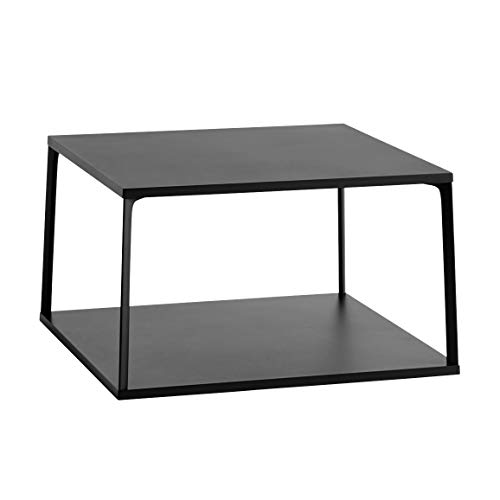 Preisvergleich Produktbild HAY Eiffel Beistelltisch quadratisch, tintenschwarz pulverbeschichtet LxBxH 65x65x38cm