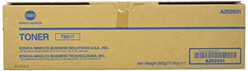 Genuine OEM Brand Name KMBS Toner Cartridge for Bizhub 223/283 A202031 (17.5K Yield) TN217