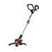 WORX WG163E.9 Decespugliatore Tagliabordi a Batteria, Diametro di Taglio 30 cm, 1 Filo 1,65 mm, 20 V - Solo Corpo Macchina senza batteria e caricabatteria