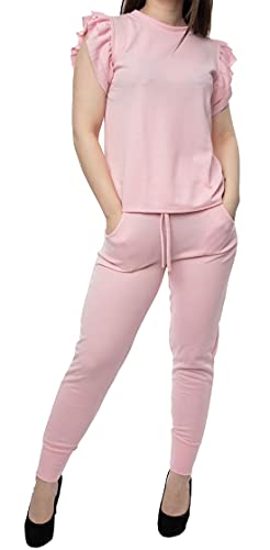 Survêtement péplum femme FASHIONISM avec poches pour silhouette affinée