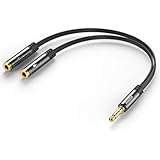 Kingtop 3.5mm Combo Audio Adapter Cable for PS4,Xbox One S,Tablet,Mobile Phone,PC Gaming Headsets and New Version Laptop