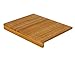 D,casa - Tabla Cortar Corte Cocina con Soporte Madera Bambu 45x34x3,5 cm