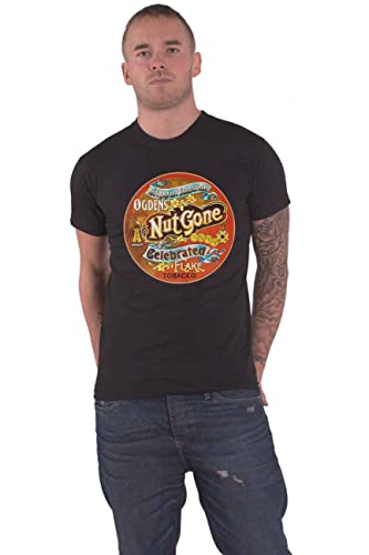 Photo de Small Faces T Shirt Nut Gone Band Logo Nouveau Officiel Homme Noir Size M