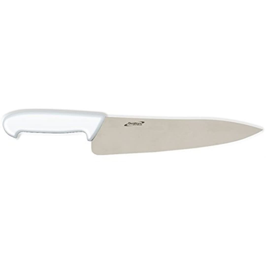 Genware NEV-K-C8W Knife, 8'' Chef, White