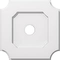 Ekena Millwork CMP12LE-02000 Locke Architectural Grade PVC Contemporary Urethane Ceiling Medallions 12"OD x 2"ID x 7"C x 1"P