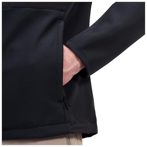 Berghaus Men's Ghlas 3.0 Softshell Jacket | Water and Wind Resistant Softshell Jacket, Black/Black, L - Image 7