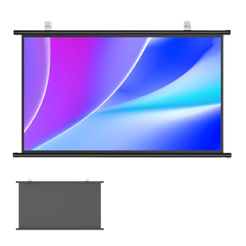 Pantalla de proyector 72" 16:9/4:3 para montaje en pared