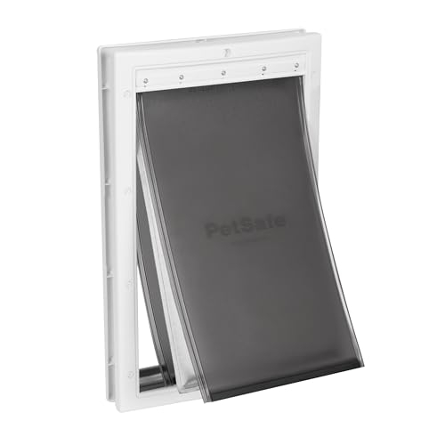 PetSafe Extreme Weather Aluminum Pet Door - Energy-Saving...