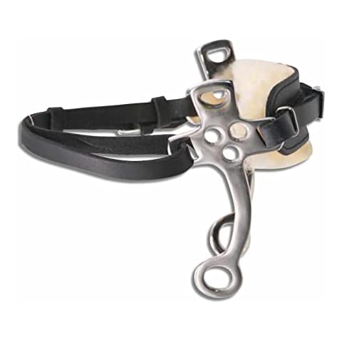 Reitsport Amesbichler AMKA Hackamore Classic Edelstahl extra weich gepolstert schwarz Cover