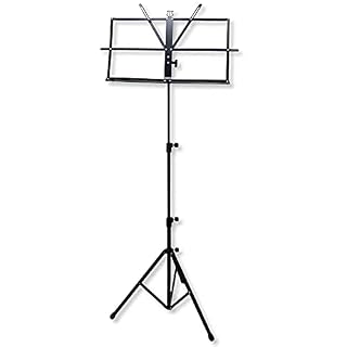 OcioDual Pupitre de Musique d'Orchestre en Métal Pliable pour Partition en Livres avec Sac Transport Hauteur Réglable… – Image 5