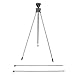 T-SIGN Reinforced Block Adjustable Tripod X Banner Stand, 23 x 63 to 32 x 78 Inch, Portable Travel Bag, Bigger, More Adaptable, Trade Show Exhibition