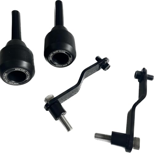 Image of RoadRash TVS Apache RR310 Frame Slider Crash Guard Black