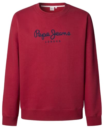 Pepe Jeans Macbeth Plain Crew Maillot de survêtement Homme anti-bouloche confort quotidien