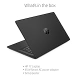 HP 17 Laptop (17.3" HD+, Intel 10-Core i7-1355U, 32GB RAM, 1TB SSD) for Business, Home, Students, Long Battery Life, Narrow Bezel, HDMI, Webcam, Wi-Fi 6, Fast Charge, Win 11 Pro w/ Copilot, Black - Image 8