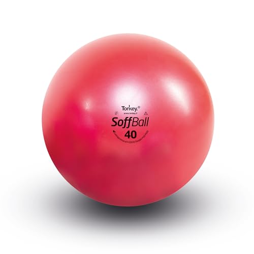 TONKEY ACTIVE LIFE - Palla Pilates [15-22-26-30-40 cm] SoffBall Maxafe - Fitball per Yoga, Fitness, Pilates, Fisioterapia e Riabilitazione - Accessori e Attrezzi per Allenamento a Casa e in Palestra