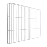 Baluue Séparateur D'étagère de Réfrigérateur en Métal Grillage Résistant, Largeur 45 Cm Profondeur 35 Cm, Organiseur Modulable pour Congélateur et Réfrigérateur, Usage Domestique