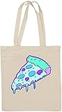 Photo Gallery vaporwave aesthetic neon style mushroom pizza borsa in cotone naturale bianca one size Photo Gallery vaporwave aesthetic neon style mushroom pizza borsa in cotone naturale bianca one size