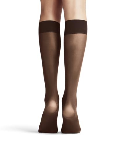 Image of FALKE Womens Pure Matt 50 Den Plain Semi-opaque 1 Pair