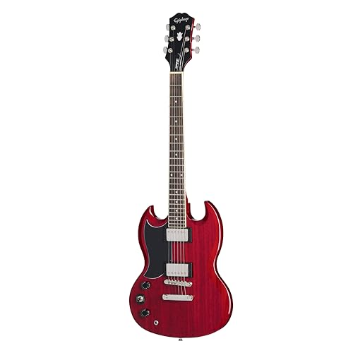 Amazon | SGトリビュートエレキギター、チェリー(Lefty) | エレキ