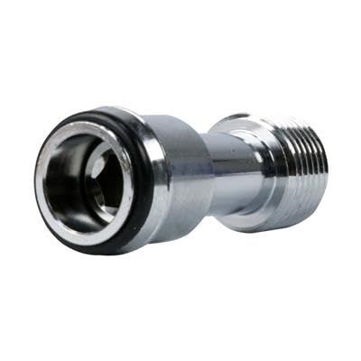 Bolsa de extensión de cola de radiador cromada de 5 a 50 mm (conocida como extensión de válvula de radiador/extensiones de cola de radiador también disponibles en 50 mm, 60 mm y 70 mm de largo)