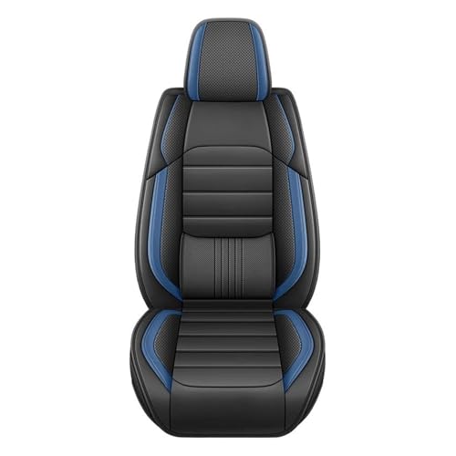 Housses de siège auto pour BMW E91 protection en cuir PU bleu 1 place