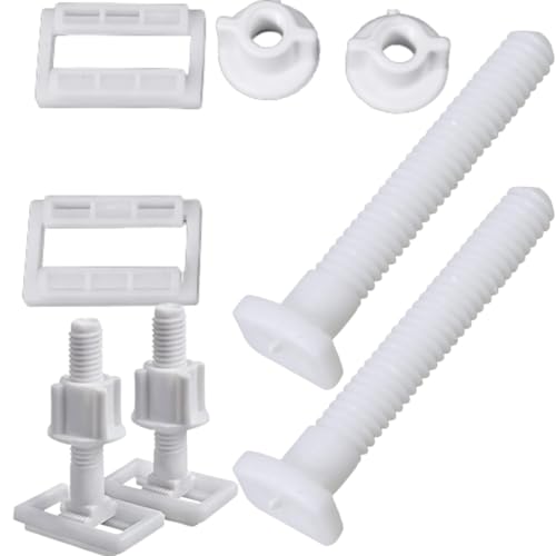 DEEGAA MART Rectangular Toilet Seat Hinge Bolt Screws Universal Plastic Fixing Hinge with Nut and Washer Toilet Seat Hinge Replacement Split toilet One-piece toilet parts (35, 1) (B0CXNBJZLX) Amazon Price History, Amazon Price Tracker
