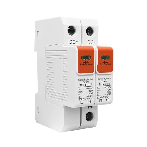 Parafoudre DC 1000V 2P parafoudre basse tension photovoltaïque TZG40-PV maison