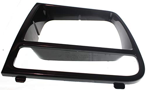 Evan Fischer Driver Side Headlight Door Compatible with 1998-2001 Jeep Cherokee Primed, With parking light hole - CH2512156