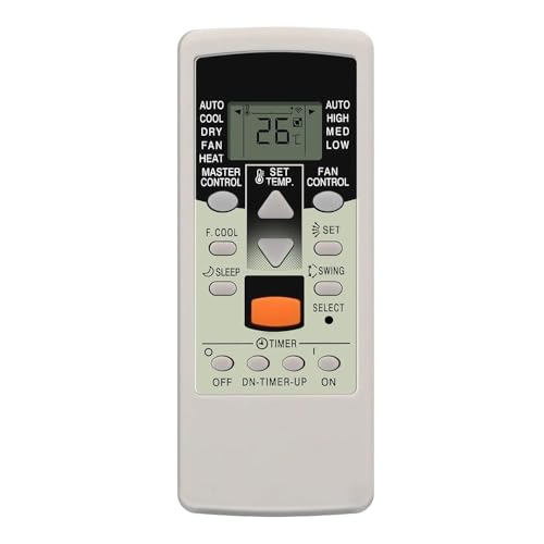 Momowin Mando Aire Acondicionado Fujitsu,Mando Fujitsu Aire Acondicionado,No es Necesario Configurar, Compatible con Todos los Modelos