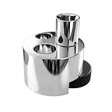 JEUCLEL Stud Extractor Tool 1/4' to 3/4' (6 to 19mm) for Broken Bolt Remover or Seized Studs, Engine Block Exhaust Manifold Bolt Extractor Nut Splitter with Knurled Roller and Cam Lock