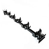 Golf Club Display Rack For Woods And Drivers, 5 Club Slatwall And Pegboard Display For Golf Pro Shops, Sporting Goods Stores And Retail Stores