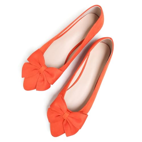 Image of Dear Time Women's Ballet Flats Dress Ballet Shoes Slip on for Office Work Comfortable Shoes
