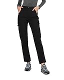 ATLASLAVA Skihose Damen Wasserdicht Wanderhose Fleece Gefüttert Softshellhose Warm Outdoor Hosen Winter