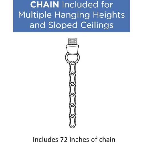 Spicewood Collection 6-Light Farmhouse Chandelier Light Gilded Iron - Thumbnail 3
