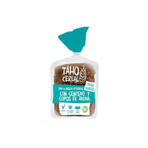 PAN DE MOLDE CON CENTENO Y COPOS AVENA BIO, 400 g
