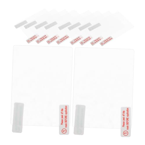 Alipis 10 Pegatinas Electrostáticas para Parabrisas Delantero Papel De Enmascaramiento para Automóviles Película De PVC para Coche Tinte para Coche Película Electrostática Extraíble