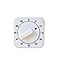 Amazon.com: Square 60 Minute Mechanical Kitchen Timer - Visual Kitchen ...