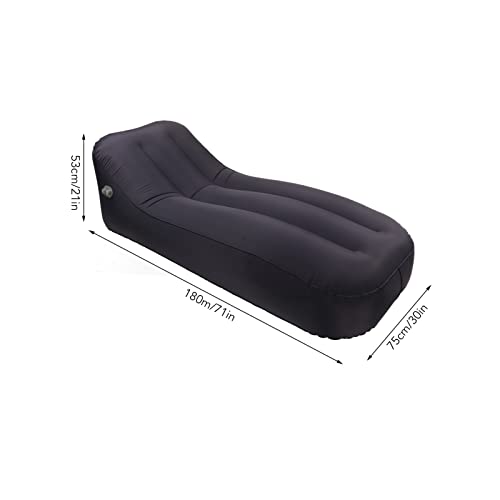 Sofá Inflable con Inflado con un Botón Aramox y Batería Recargable de 2000 mAh 3