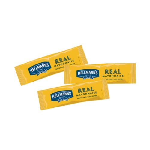 Hellmann's Real Mayonnaise Lot de 198 portions de 10 ml Cover