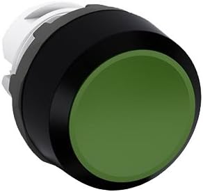 MP1-10G Push Button Operator, 22 mm, Momentary, Flush Operator, Green