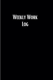 Weekly Work Log: Pocket-Sized Work Tracker