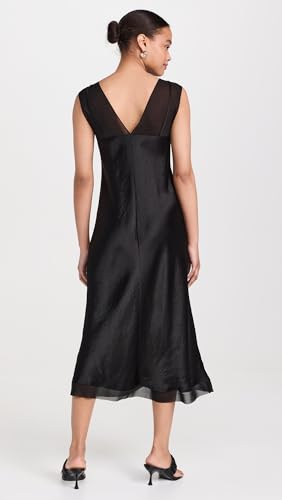 Image of Vince Women's Chiffon Layered Slip Dress