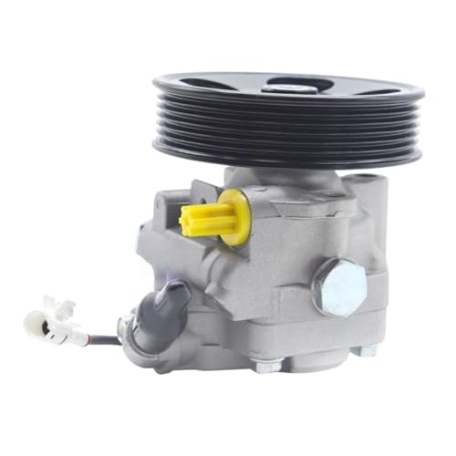 6PK Power Steering Pump Compatible For Compatible For Subaru Legacy Outback 3.0L H6 DOHC 2005-09 553-59124 34430AG011 34430AG011