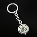 SONGCHANGJEWELRY Arcane Keychain Reversible Metal Charm – Inspired by Piltover & Zaun – Anime Cosplay Accessory & Fan Merchandise