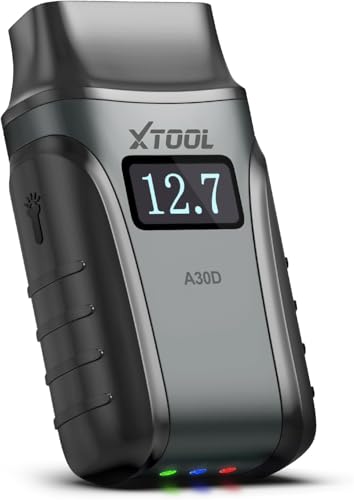XTOOL Anyscan A30D OBD2 Diagnosis Español, diagnosis coche multimarca, 19 Servicios, Prueba Activa, Todos los Sistemas Diagnosis, OBD Diagnosis para Android e iOS, FCA/CANFD, Actualizaciones Gratuitas