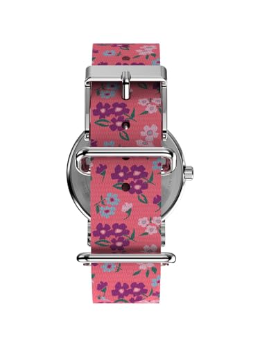 Image of TIMEX Weekender Seasonal White Round Dial Analog Women's Watch - TW2V61400UJ